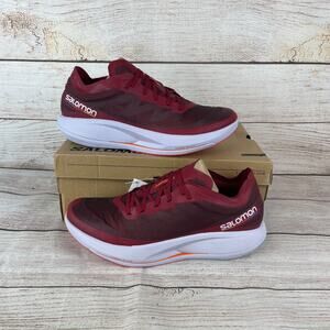 Salomon Phantasm Mens Sz 11 Running Shoes Biking Red Purple Orange